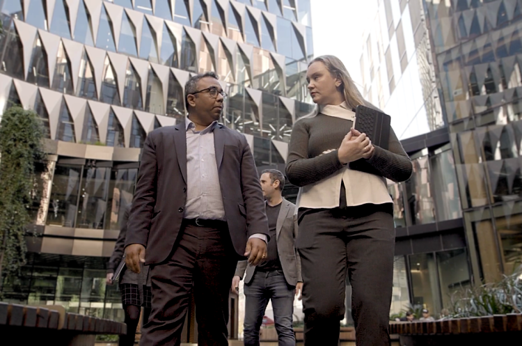 UST and investment mangers at Melbourne Connect